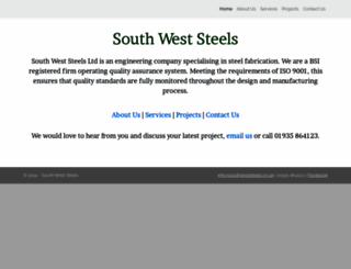 southweststeels.co.uk screenshot