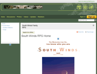southwindsrp.wikifoundry.com screenshot