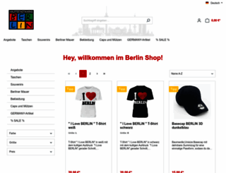 souvenir-shop-berlin.de screenshot