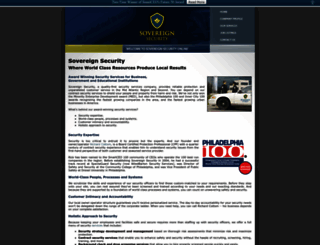 sovereign-security.com screenshot