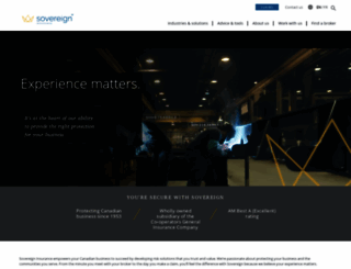 sovereigninsurance.ca screenshot