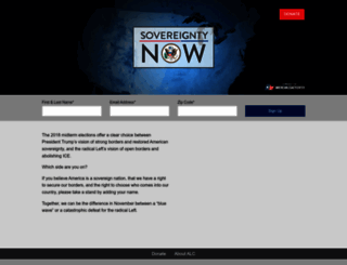 sovereigntynow.org screenshot