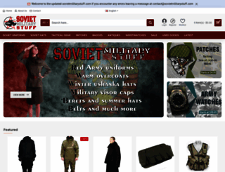 sovietmilitarystuff.com screenshot