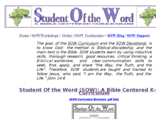 sowcurriculum.com screenshot