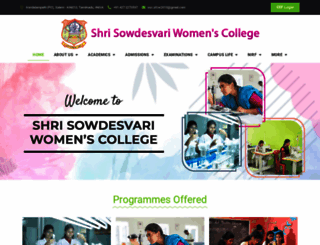 sowdeswari.org screenshot