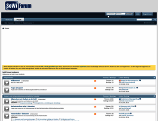 sowi-forum.com screenshot
