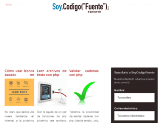 soycodigofuente.com screenshot