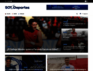 soydeportes.com.ar screenshot