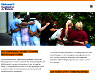 sozialzentrum-diakonie.de screenshot