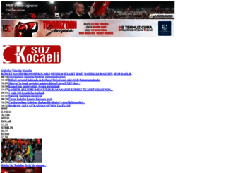 sozkocaeli.com screenshot