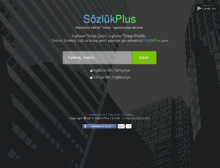 sozlukplus.com screenshot