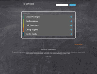 sp-city.com screenshot
