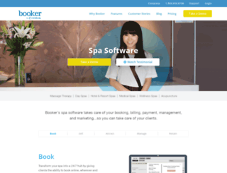 spa-booker.com screenshot