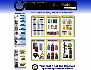 spa-daddy.com screenshot