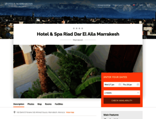 spa-riad-dar-el-aila.hotels-marrakesh.com screenshot