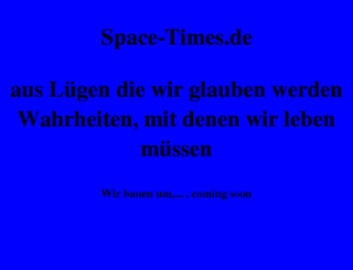 space-times.de screenshot