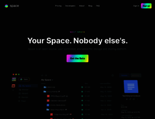 space.storage screenshot
