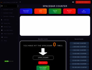 spacebarcounter.org screenshot