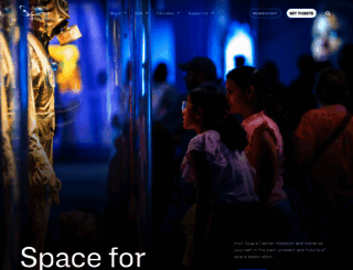 spacecenter.org screenshot