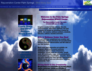 spacecenterpalmsprings.com screenshot
