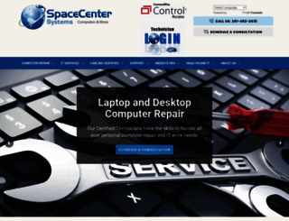 spacecentersystems.com screenshot