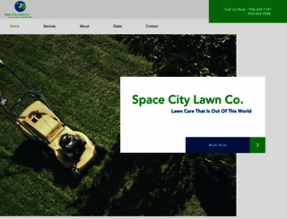 spacecitylawnco.com screenshot