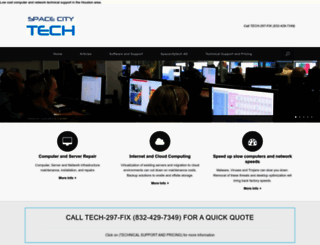 spacecitytech.com screenshot