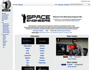 spaceengineerswiki.com screenshot