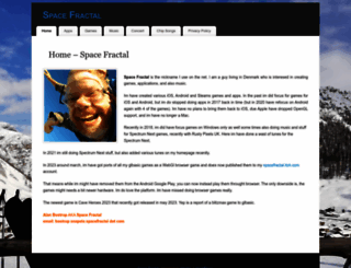 spacefractal.com screenshot