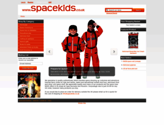 spacekids.co.uk screenshot