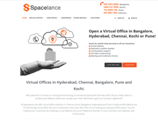 spacelance.com screenshot