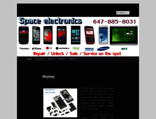 spacelectronics.com screenshot