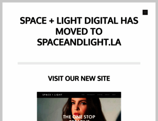 spacelightdigital.com screenshot