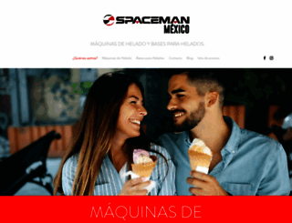 spaceman.com.mx screenshot