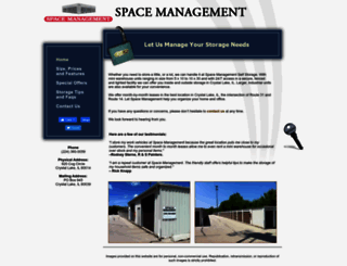 spacemanagementselfstorage.com screenshot