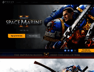 spacemarine.com screenshot