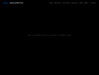 spacemetric.com screenshot