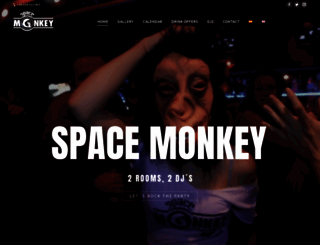 spacemonkeyclub.com screenshot