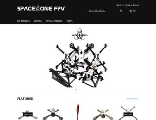 spaceonefpv.com screenshot