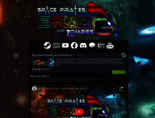 spacepiratesandzombies.com screenshot