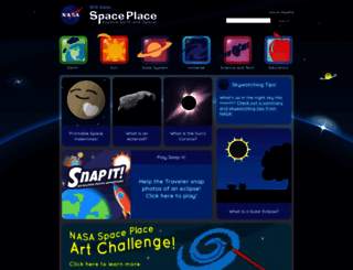 spaceplace.nasa.gov screenshot