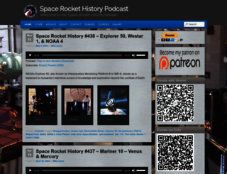 spacerockethistory.com screenshot