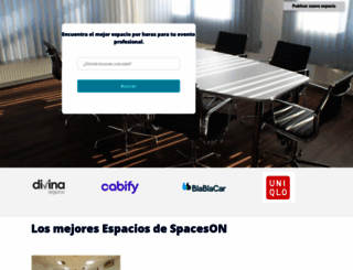 spaces-on.com screenshot