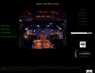 spaceshuttleguide.com screenshot