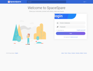 spacespare.com screenshot
