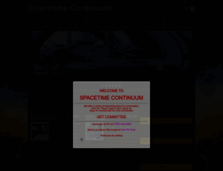 spacetime-continuum.com screenshot