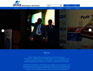 spacetrainingacademy.com screenshot