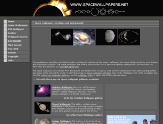spacewallpapers.net screenshot