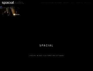 spacialaudio.com screenshot