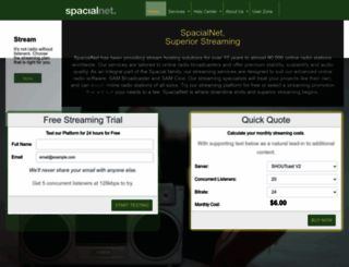 spacialnet.com screenshot